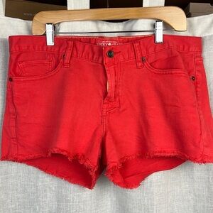 Lucky Brand Riley Shorts Cut Off Denim Jean Shorts Size 12